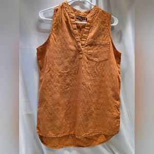 Prana Orange Tank Top